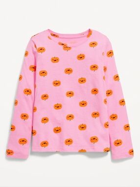 L ( 10 - 12 ) • Old Navy • Halloween Themed Softest Printed Long-Sleeve Shirt